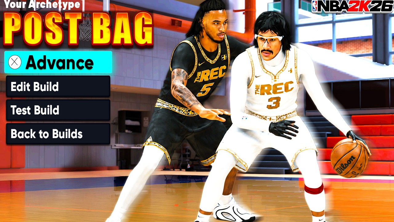 This 6'8 POST SCORER Build is Bullying REC Players in NBA 2K26 Best Post Scorer Build