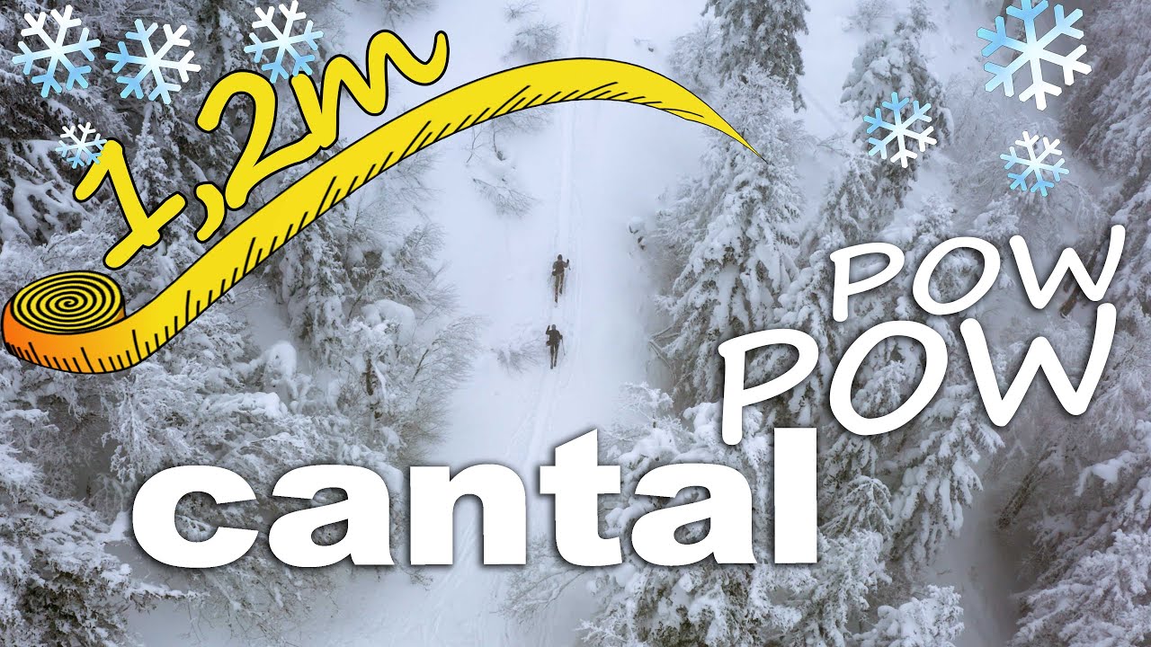 Ski de rando dans le Cantal 