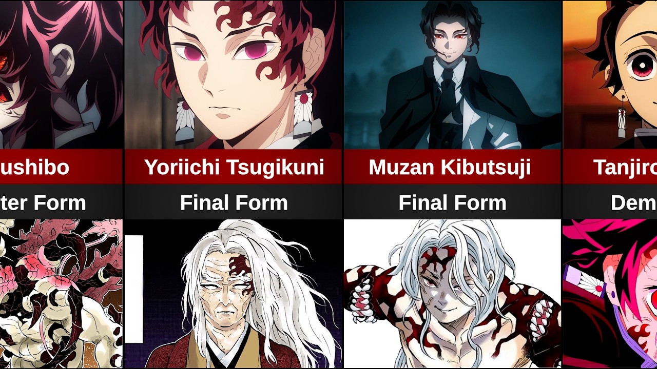 All Demon Slayer Character Final Form Part 2  |ANIME GRID| #anime #demonslayer #kimetsunoyaiba