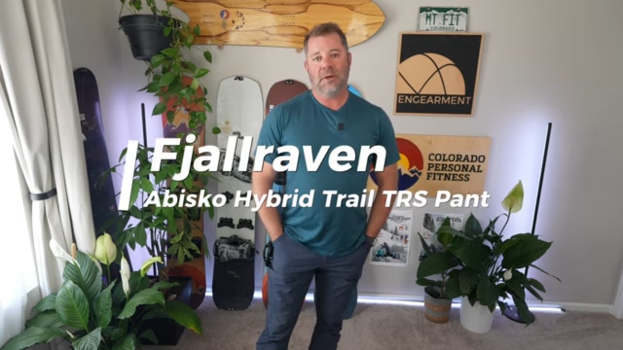 Fjallraven Abisko Hybrid Trail TRS Pants Review - New for 2025