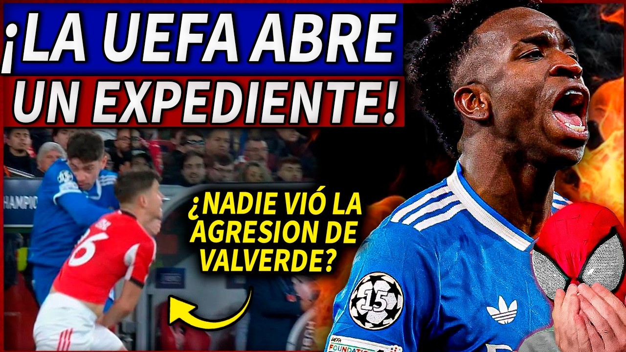 🤯¡LA UEFA ABRIRÁ UN INVESTIGACIÓN AL CASO VINICIUS-PRESTIANNI! ¿Y LA AGRESIÓN DE VALVERDE?