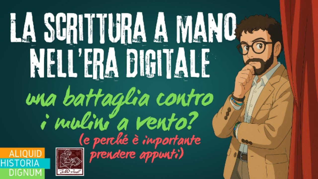 Scrivere a mano non è passato: è futuro.