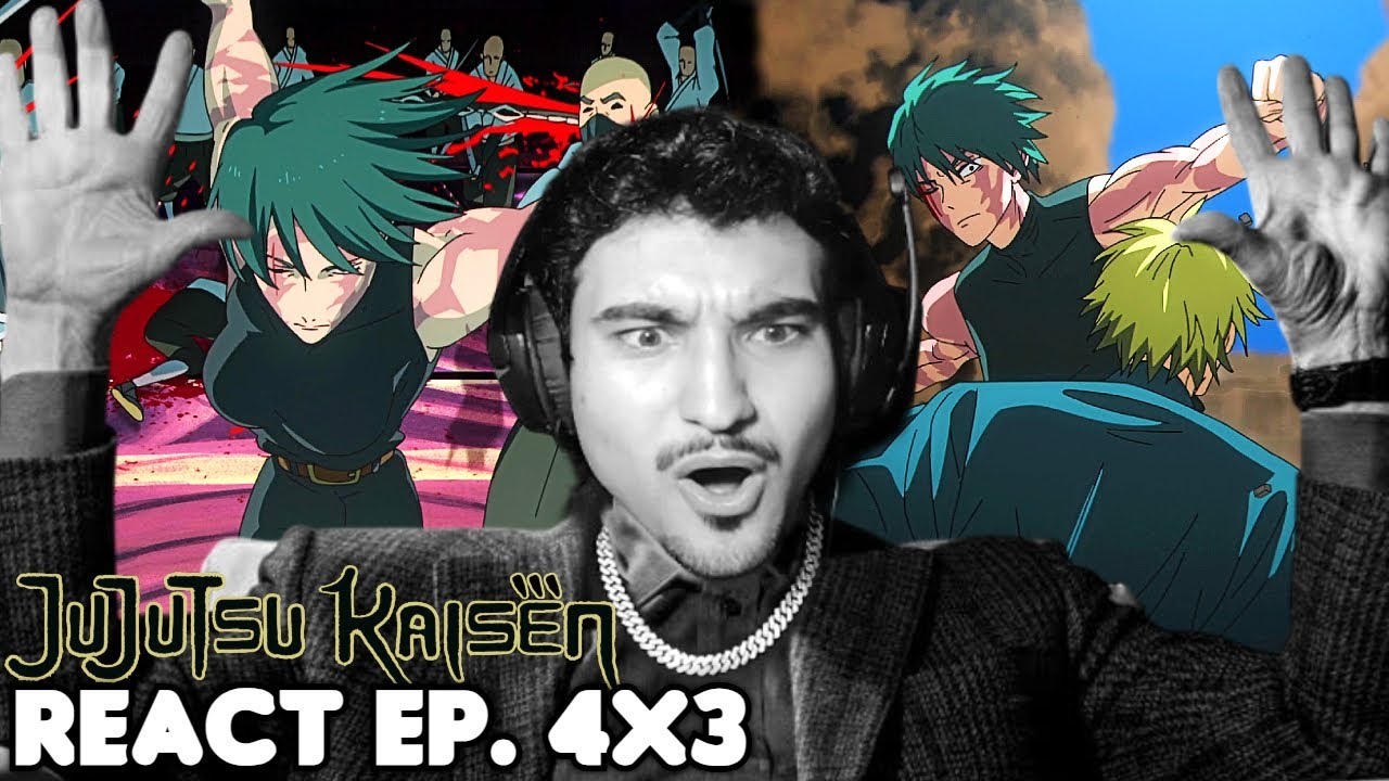 MAKI MASSACRA O CLÃ ZENIN!!! React Jujutsu Kaisen EP. 4 Temporada 3