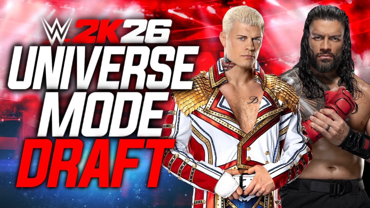 DRAFT DAY! WWE 2K26 Universe Mode Episode 1