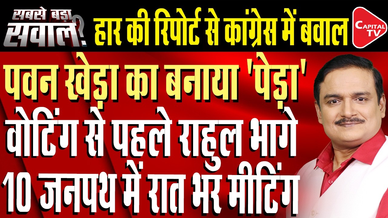 Rahul Gandhi Faces Pressure Amid Congress Election Setbacks | Dr. Manish Kumar | Capital TV