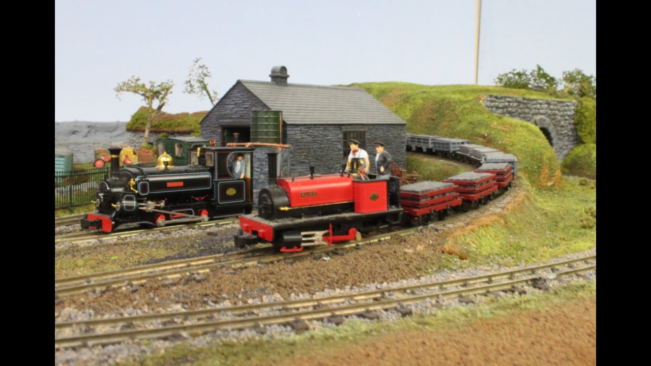 009 Quarry Hunslet - Bringing Down the Slates. Rhyd Uchaf