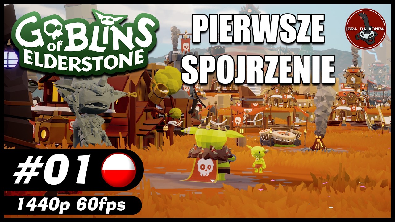 Pierwsze spojrzenie || #1 || Goblins of Elderstone gameplay PL