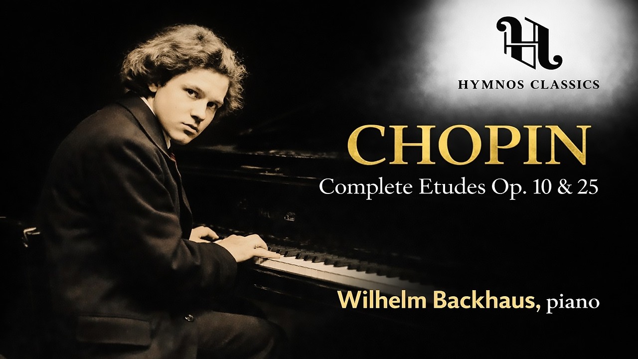 CHOPIN, Fryderyk: Complete Etudes Op. 10 & 25 - Wilhelm Backhaus (1928)