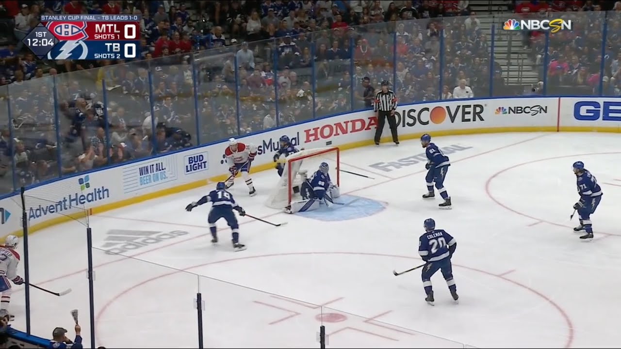 2021 Stanley Cup Final. Canadiens vs Lightning. Game 2 highlights