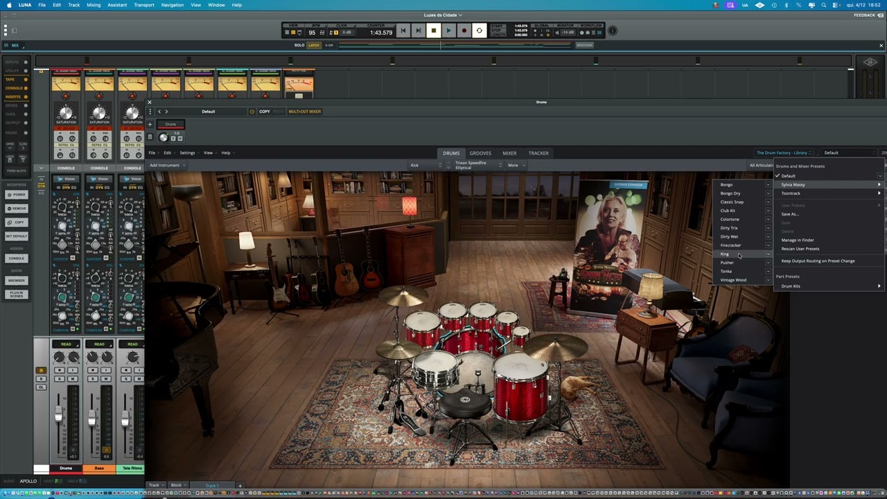 Toontrack The Drum Factory SDX para o Superior Drummer 3 !!