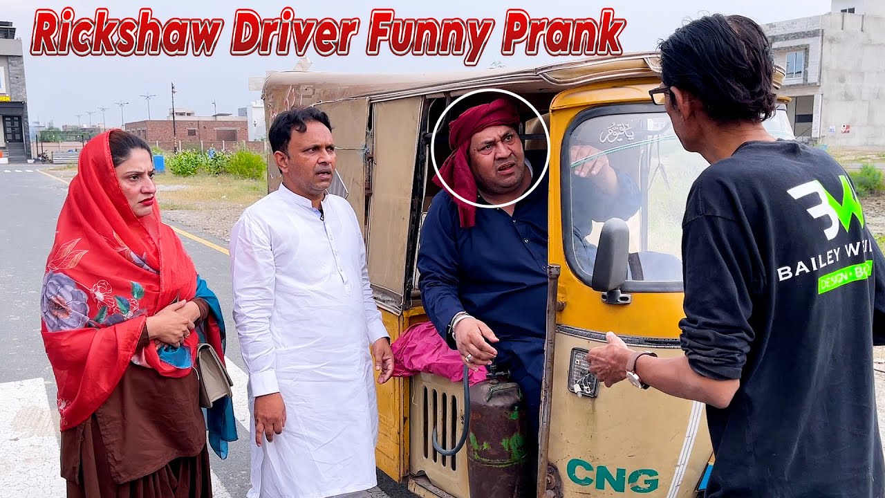 Tasleem Abbas and Soni New || Rickshaw Driver Funny Prank || Sonam Ch @TasleemAbbasOfficial