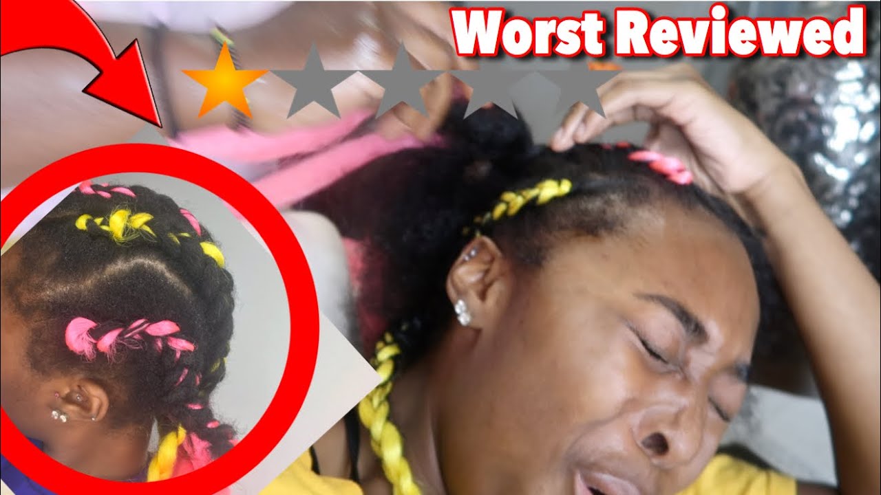 I WENT TO THE WORST REVIEWED BRAIDER IN MY CITY/ ATLANTA