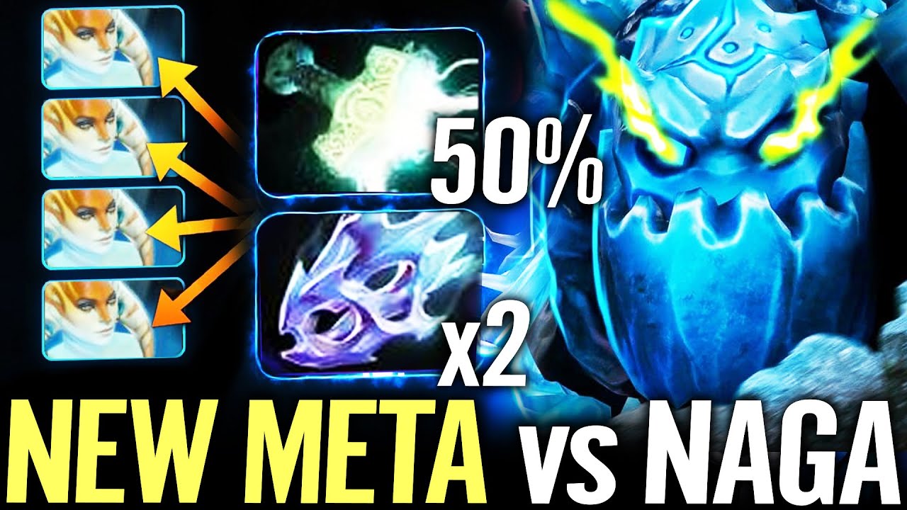 🔥 600AS TINY Mjollnir MAX Electric &mdash; Moonshard + Mjollnir NEW META Hard Game vs Naga Dota 2 Pro