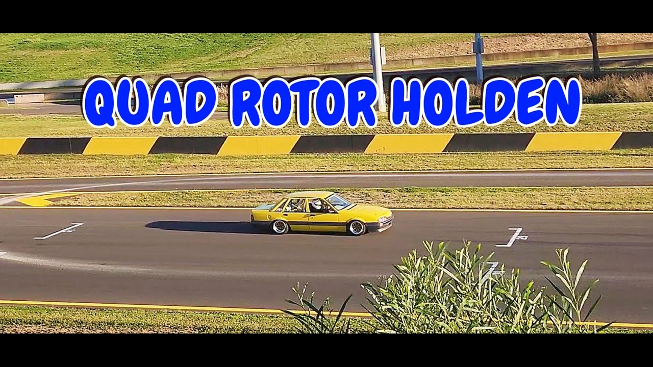 Drifting **4 ROTOR** VL Holden World Time Attack Sydney 2024 