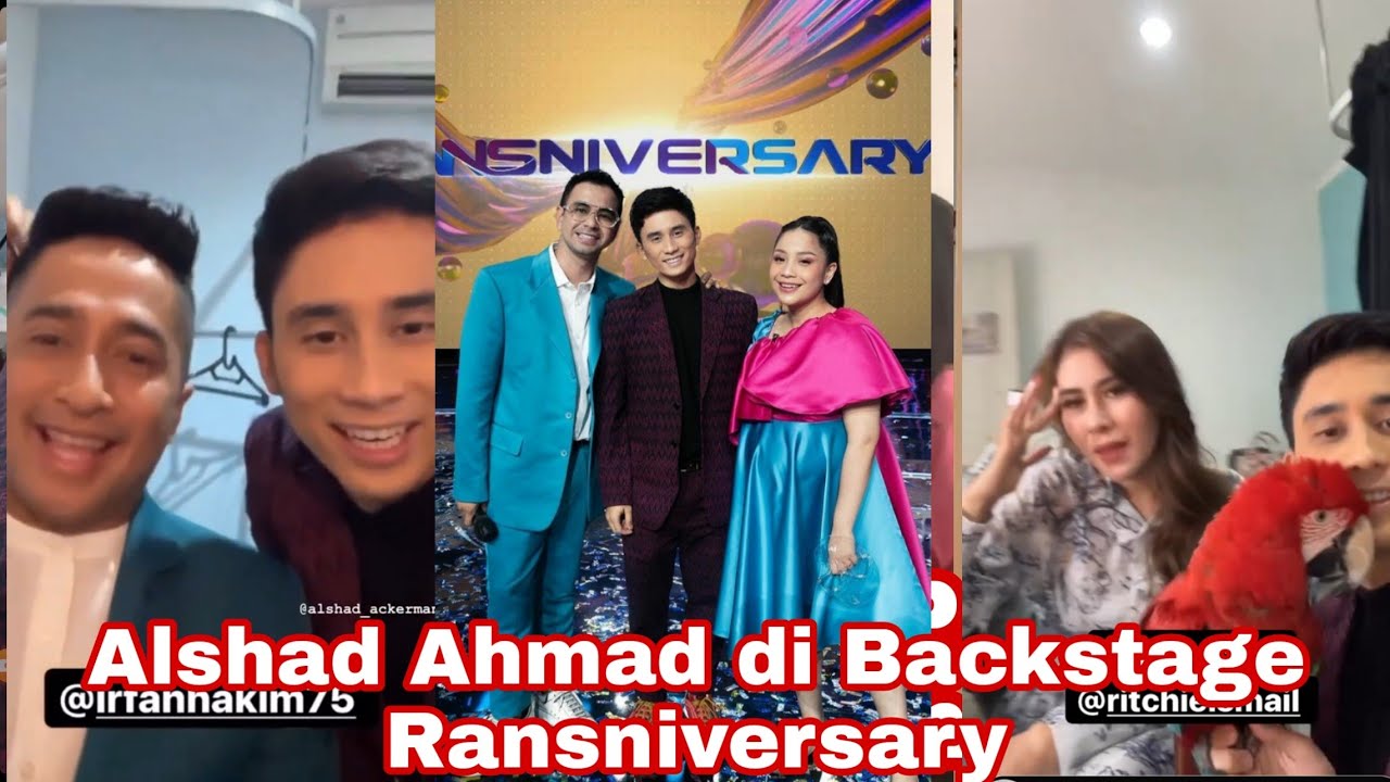 Keseruan Alshad Ahmad di Backstage Ransniversary Kemarin | Semua Heboh Gara-gara Archon🦜