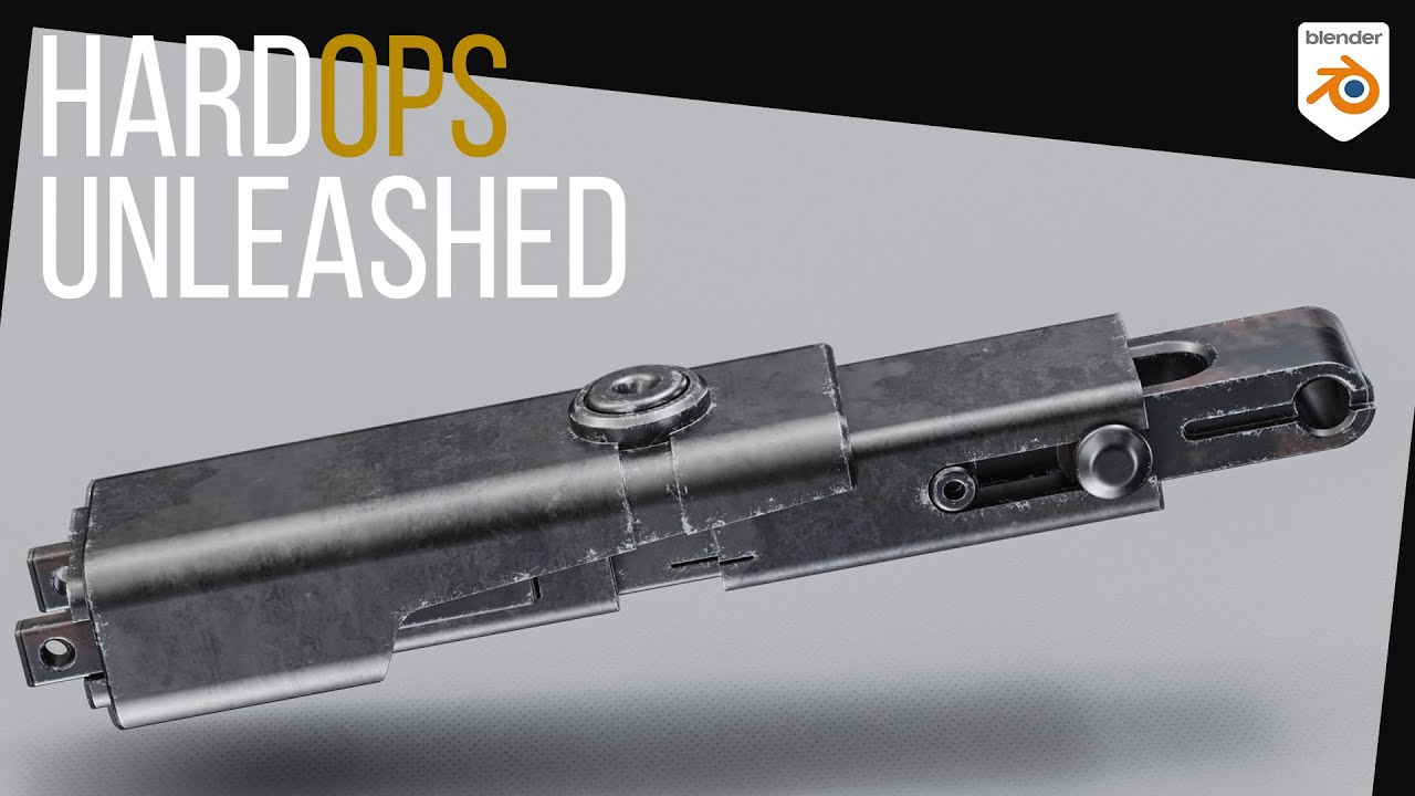 Hard Surface Blender tutorial - HardOPS Secret Moves