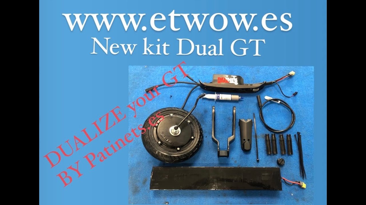 Dual GT Tutorial - Convert your E-twow GT 🛴  with dual motor and Upgraded Battery.