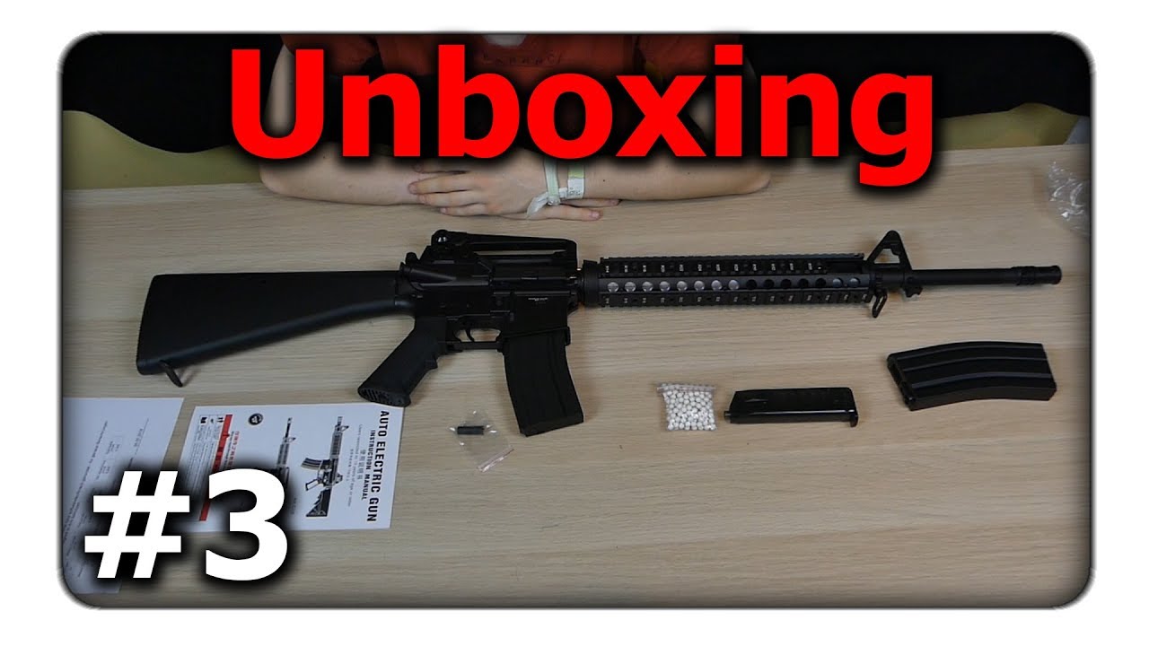 [Unboxing] Begadi M16A4 0,5j || Q-Airsoft