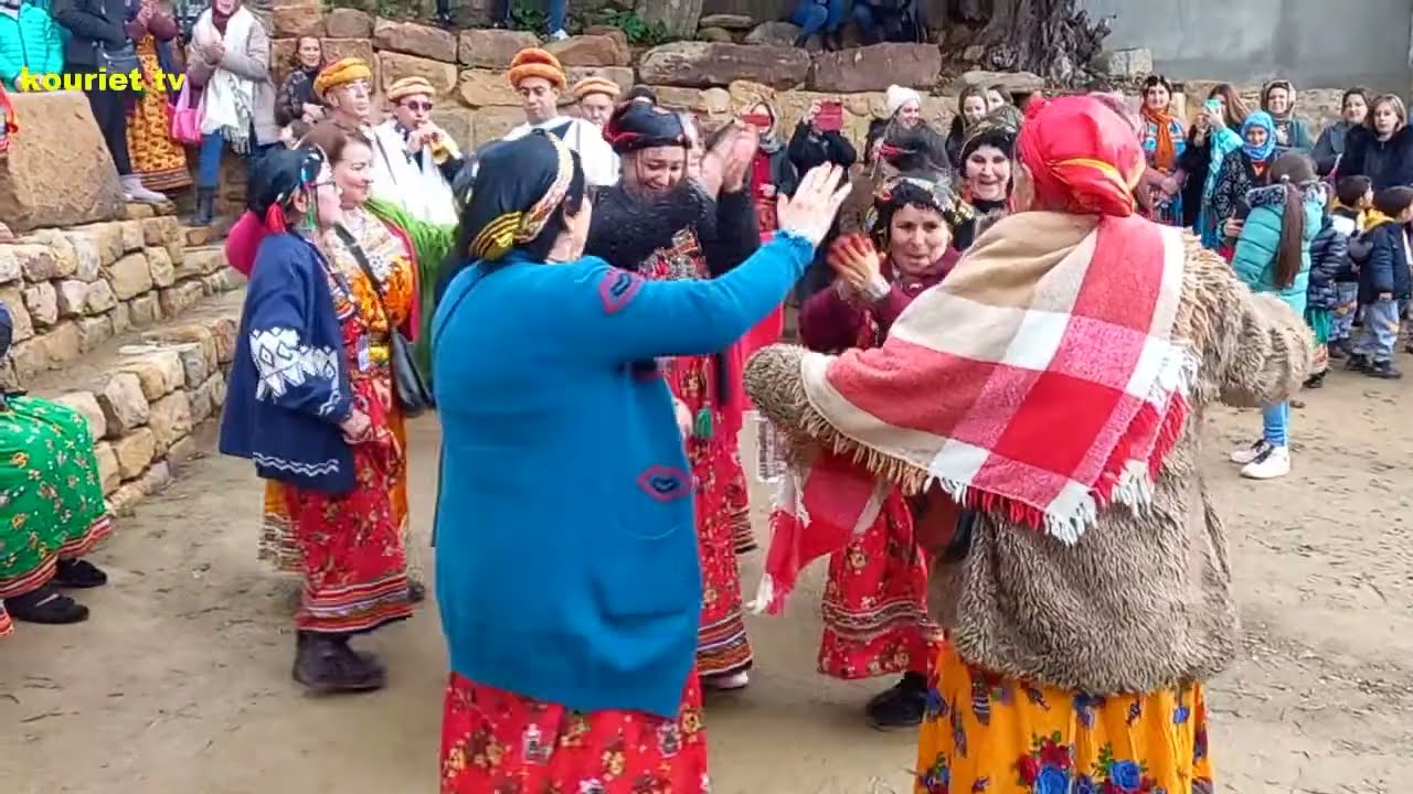 Yennayer 2974 : Danse Kabyle Avec  Idhebalen au village Taksebt Iflissen 