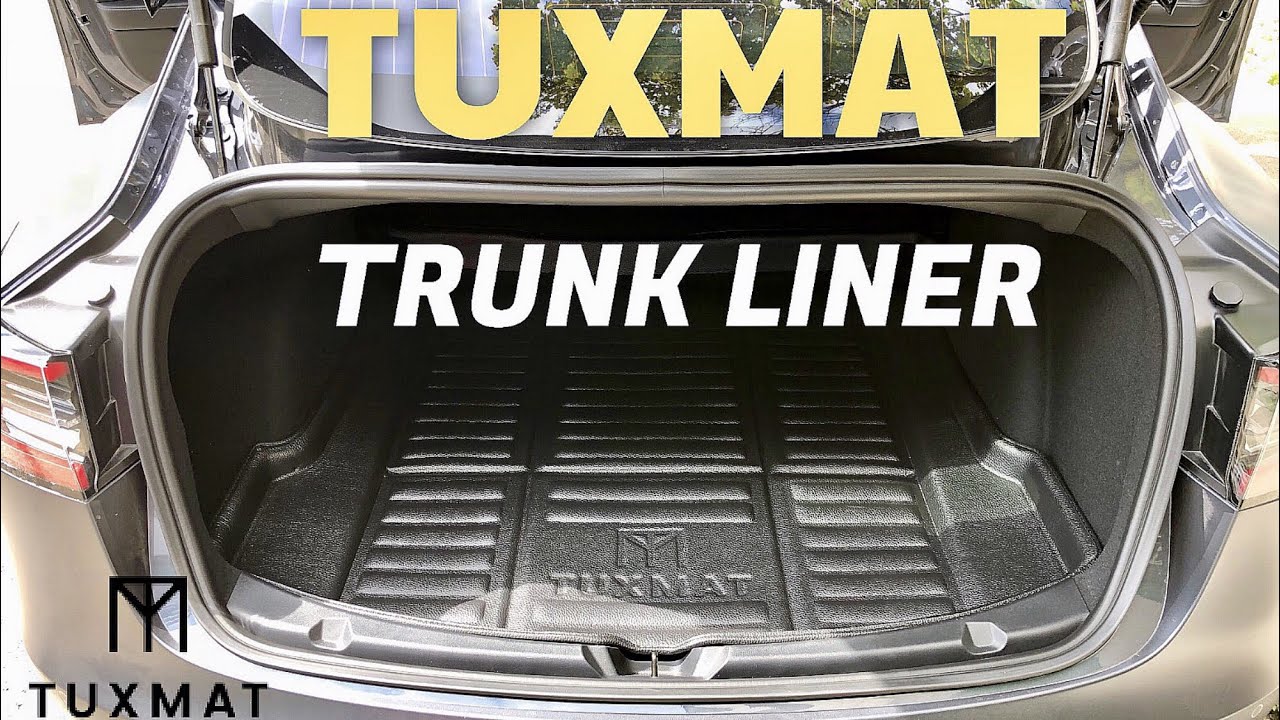 FIRST LOOK at TuxMat Trunk and Frunk Liners