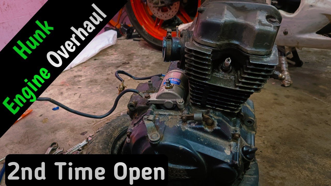 Hero Honda Hunk full engine overhaul 🏍️🔥