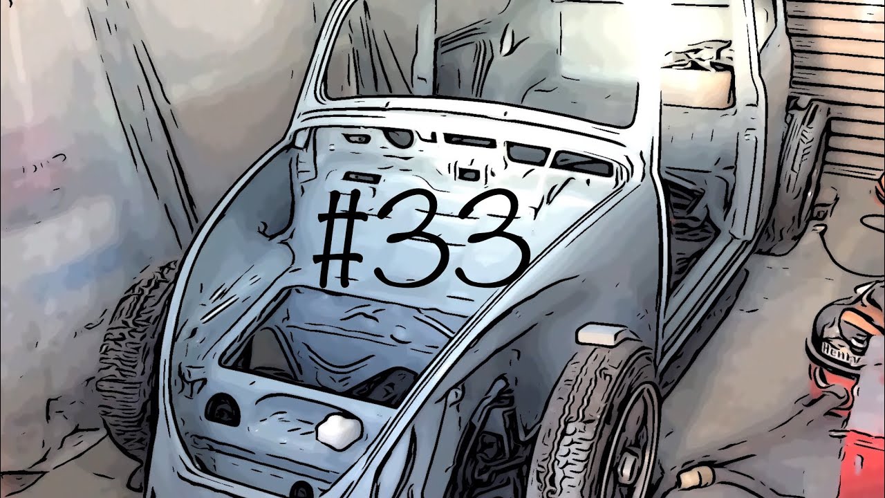 Classic 1967 Volkswagen Beetle restoration #33 - ‘reuniting the chassis to body’.