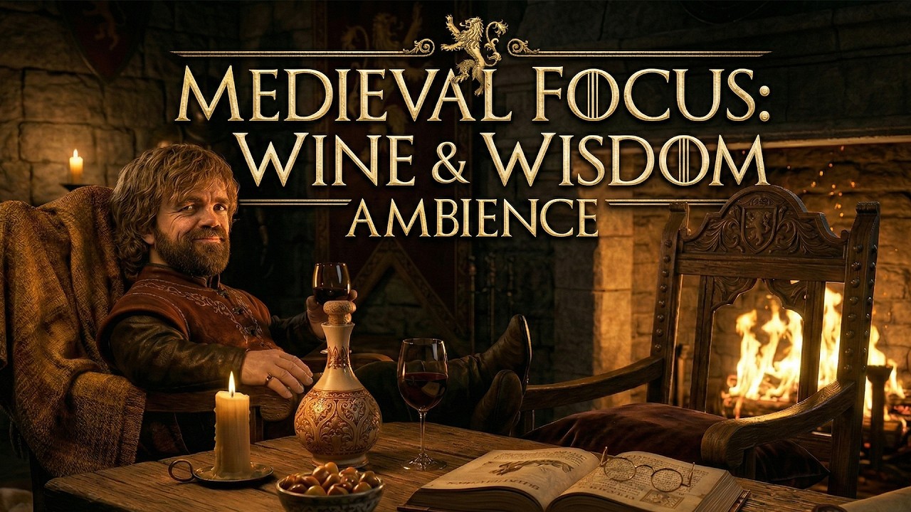 Tirion's Journey. Medival Music and Ambience for Focus & Study. Game of Thrones Vibes