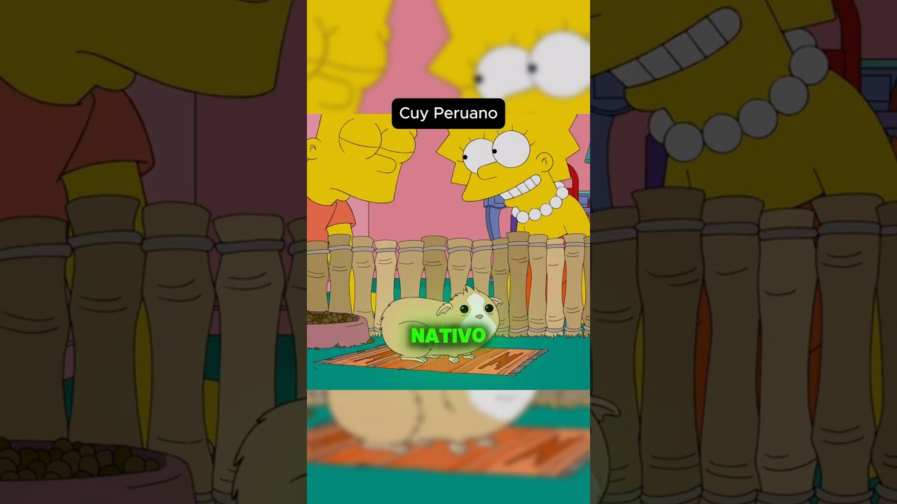 Cuy Peruano #simpsons #thesimpsons