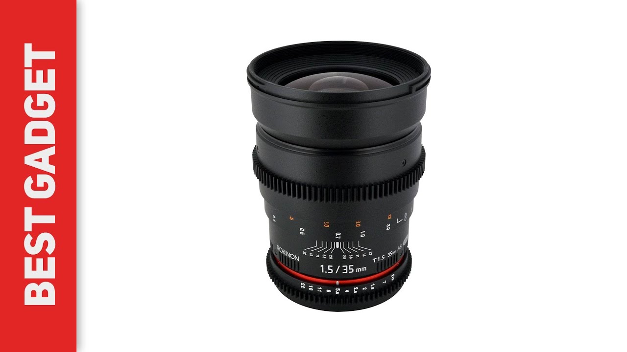 Best Canon Prime Lens 2022 - Rokinon Cine CV35-C35 Review