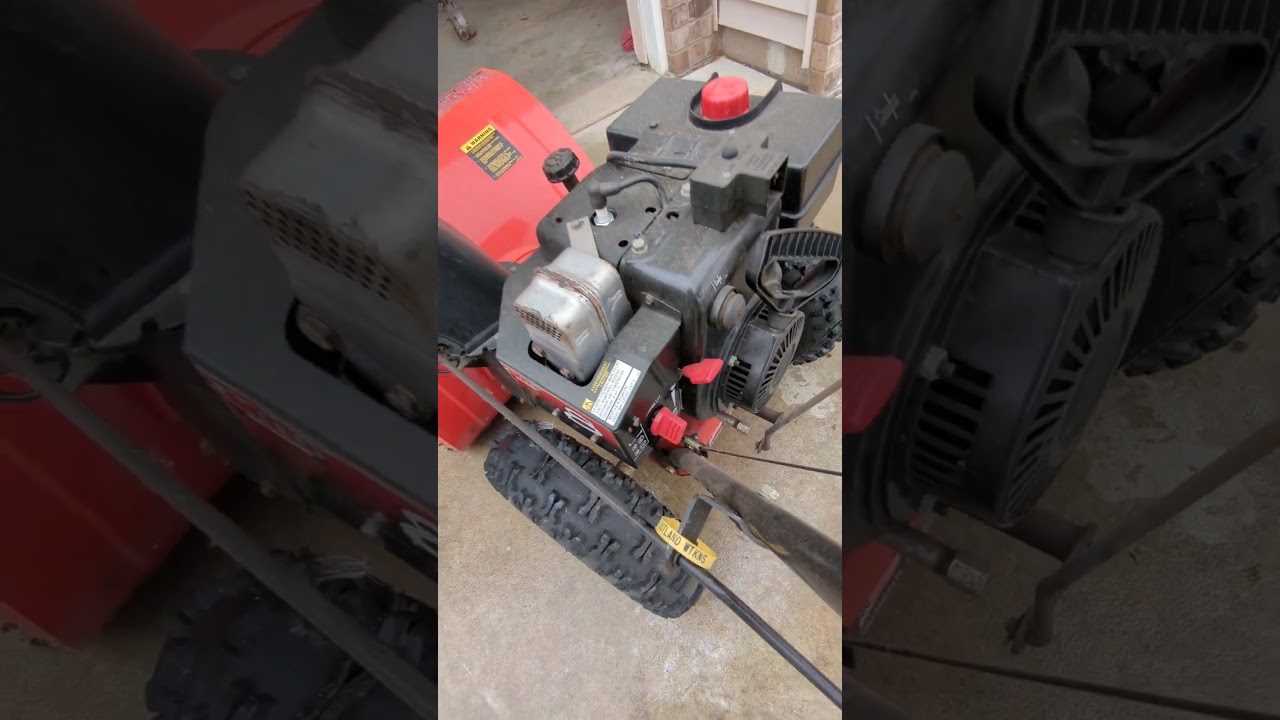 MTD Yard Machine Snowblower Cold Start - Getting Ready For Winter
