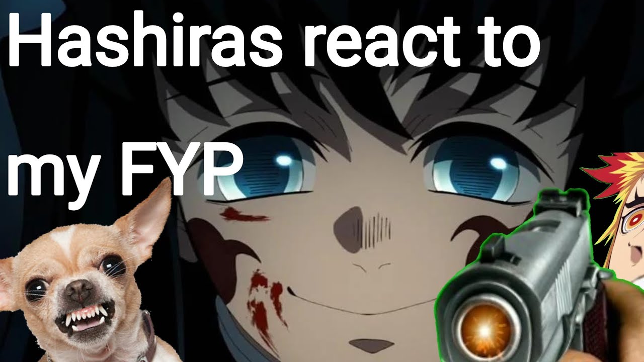Hashiras react to my Fyp |DJHAZMASK| #gacha #kny #demonslayer #funny