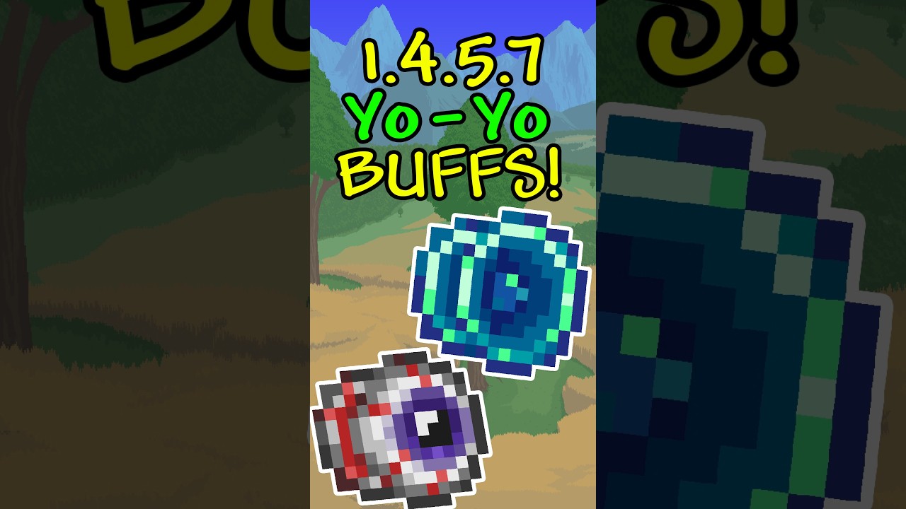 Yo-Yos Got A HUGE GLOW UP - Terraria 1.4.5.7