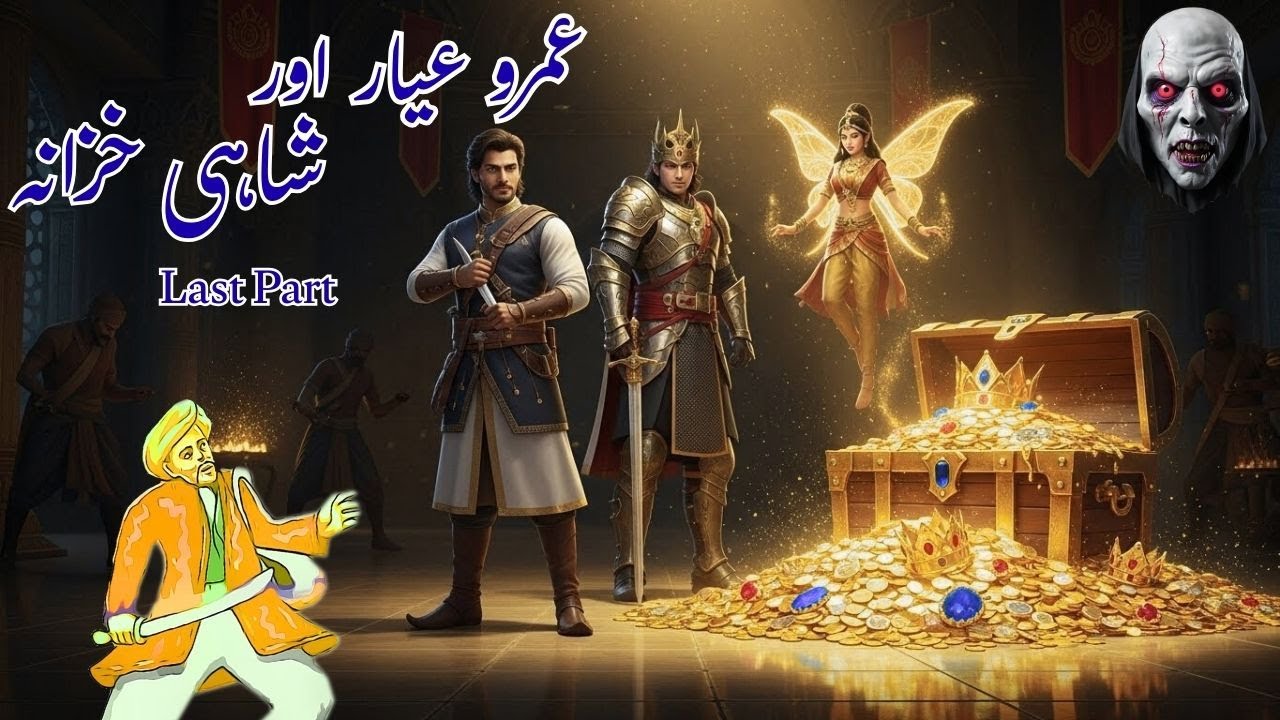 Umro Ayyar Aur Shahi Khazana  ( Last Part )  | Umro Ayar Ki Kahaniyan | Moral Kahani Land