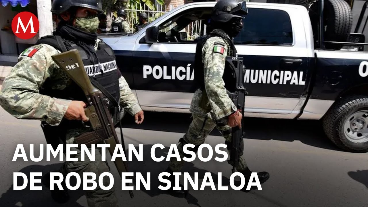Aumentan las denuncias por robo de vehículos y privaciones de la libertad en Sinaloa