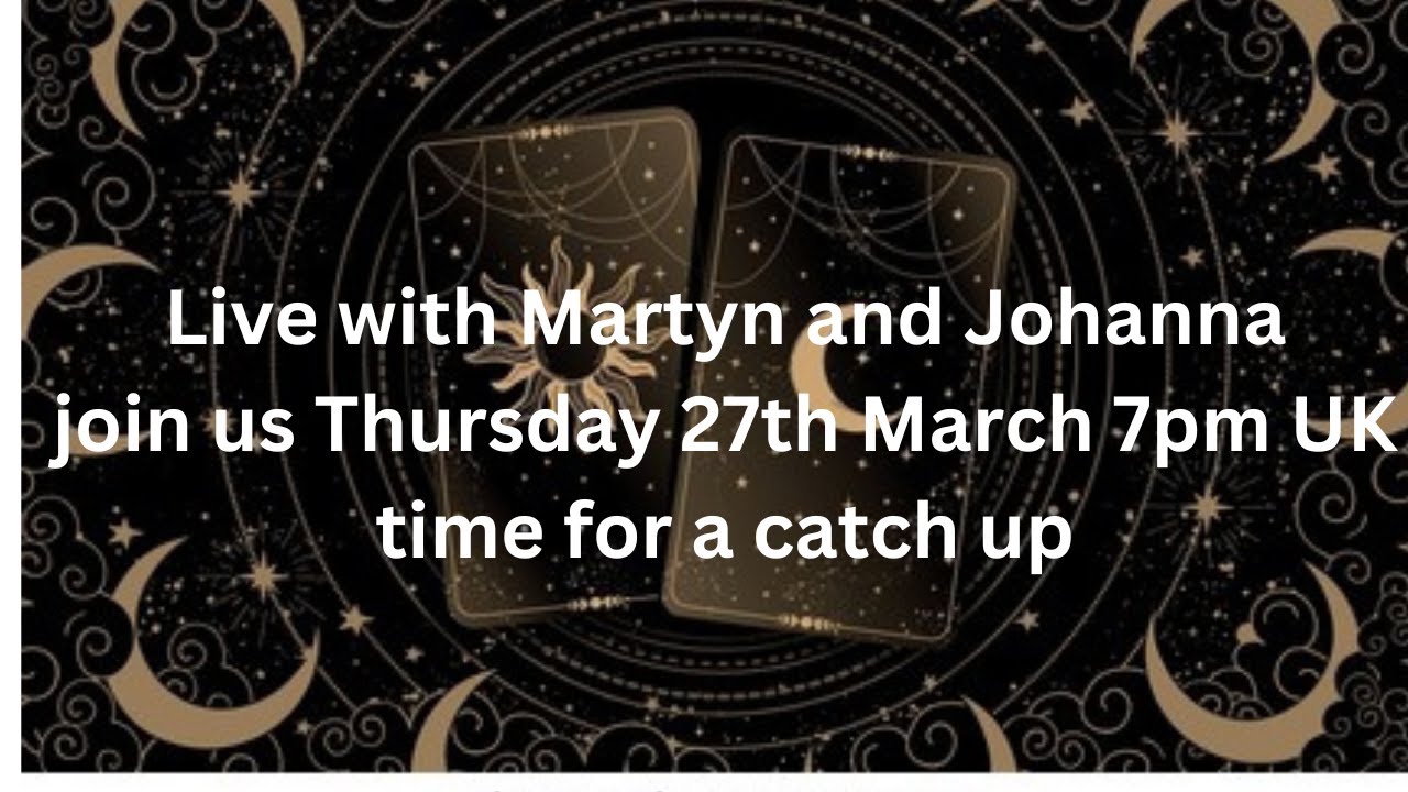 Live with Martyn and Johanna