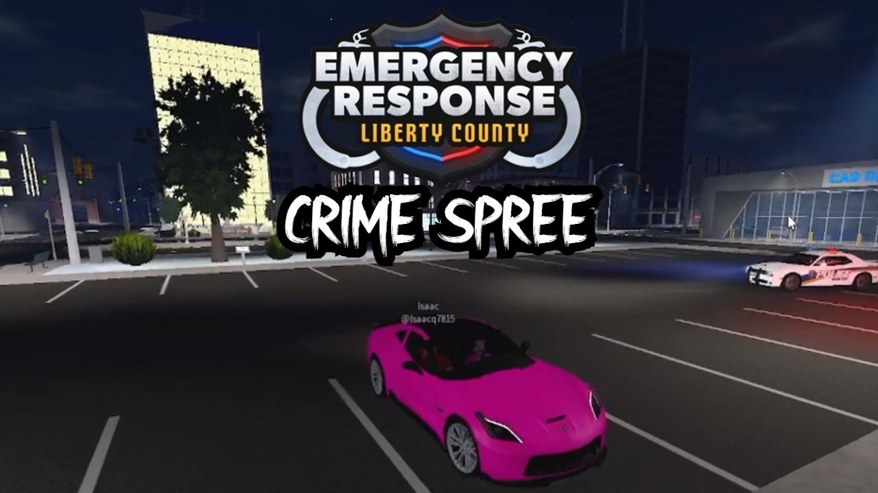 Crime Spree in Roblox! (Emergency Response Liberty County)