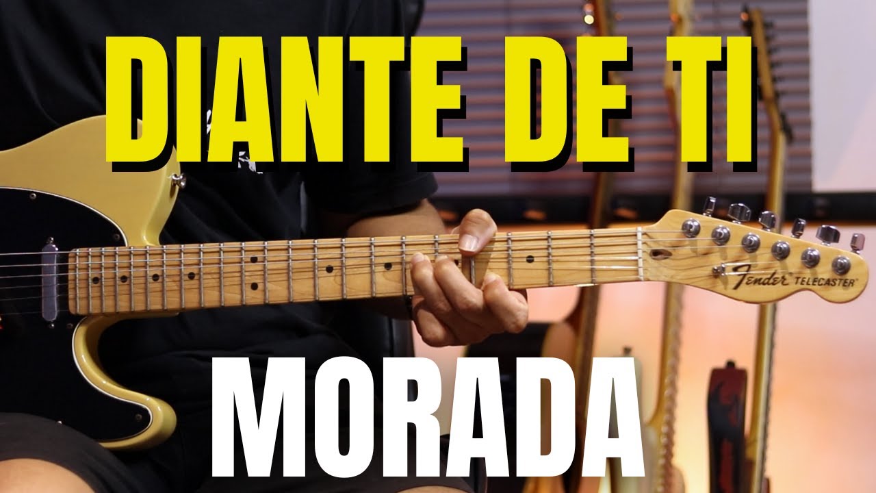 DIANTE DE TI - MORADA | GUITARRA