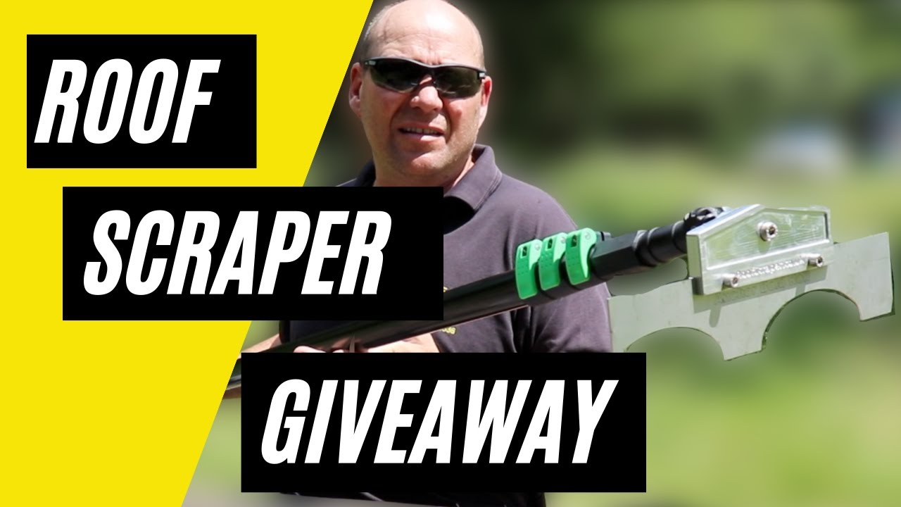 Roof Scraper, Wire Brushes And Pole Giveaway