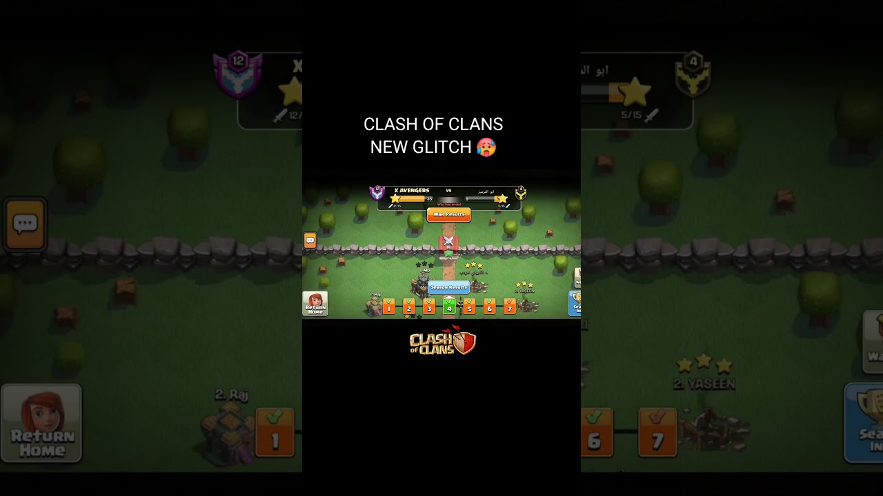 FIX THIS BRO #CLASH OF CLANS NEW GLITCH #clashofclans #nasarnature