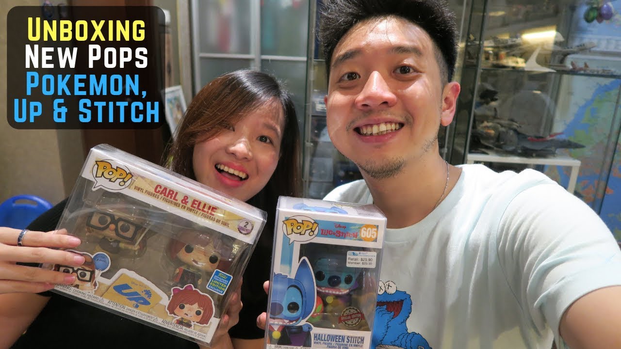 Unboxing Up, Pokemon and Stitch Funko Pops! NYCC 2019 Chat
