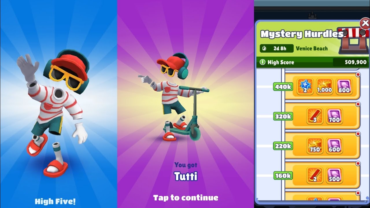Subway Surfers Unlocking Tutti in Subway Surfers Barcelona 2023 by Time Travel Mystery Hurdles 2023