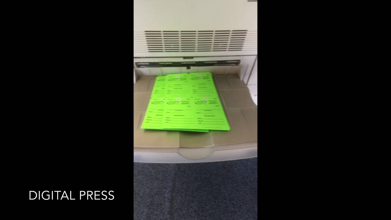 EZ Tag Corporation Digital Press Tag Production