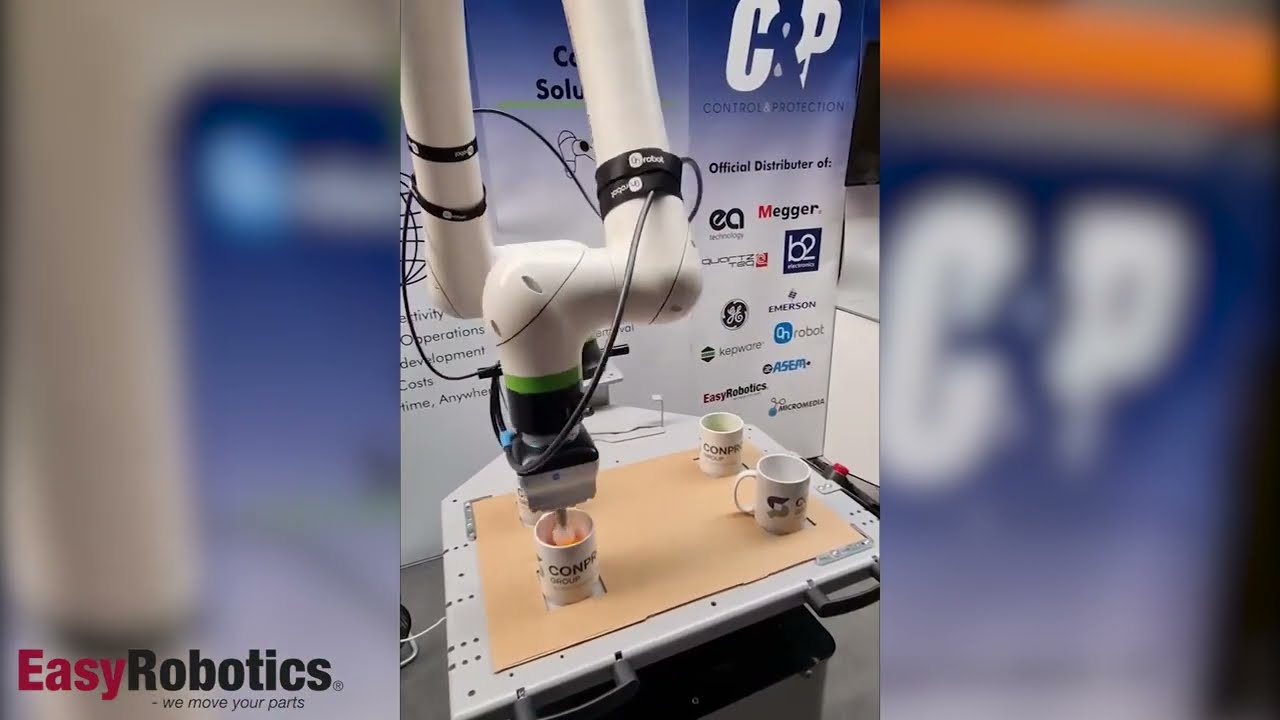 ProFeeder Flex - mobile robot-cell teaser of C&P NV @ Indumation 2022