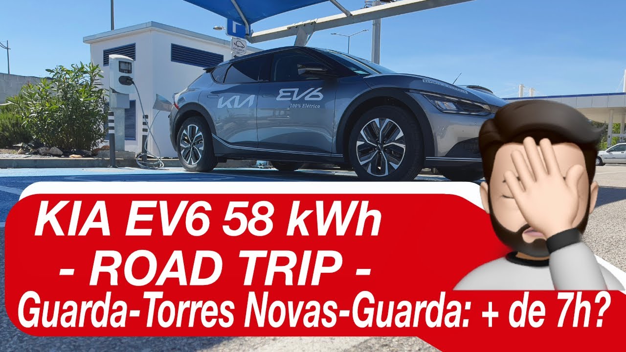 KIA EV6 58kWh - Road Trip pela A23… com percalços!!!
