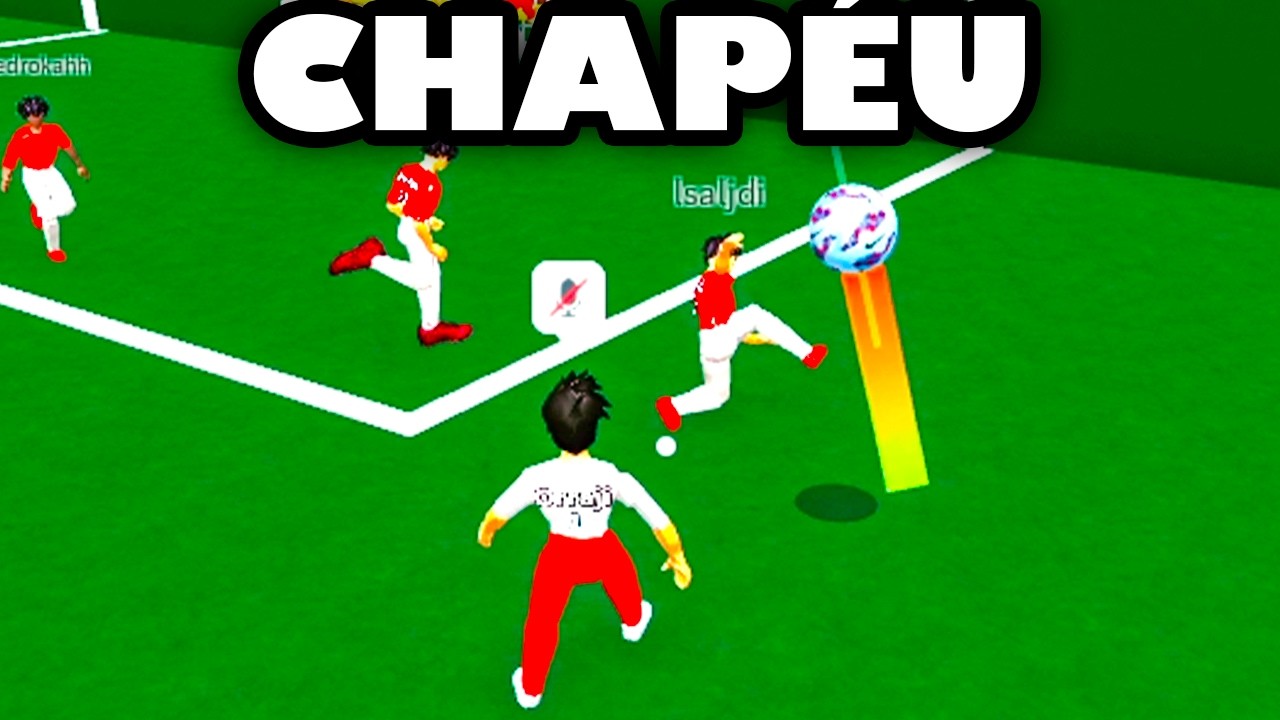 Só vale CHAPÉU no Futebol De Rua Realista do Roblox