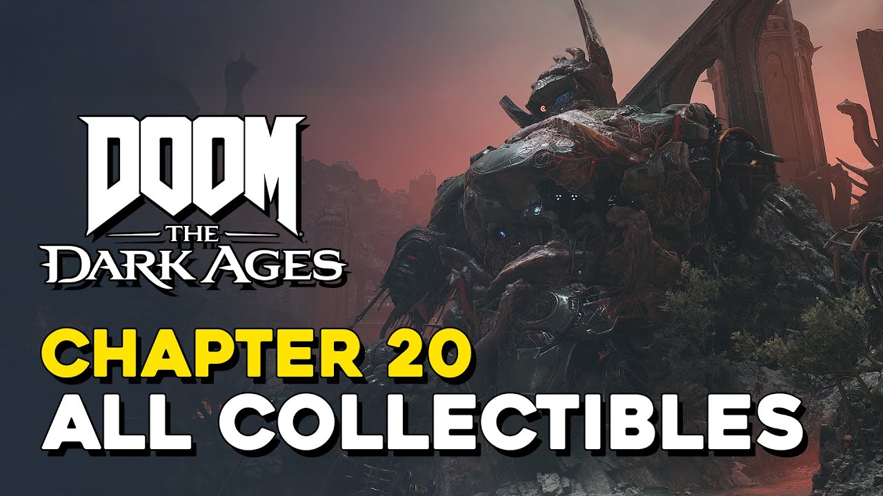 Doom The Dark Ages Chapter 20 All Collectible Locations (All Secrets, Toys, Codex, Gold...)