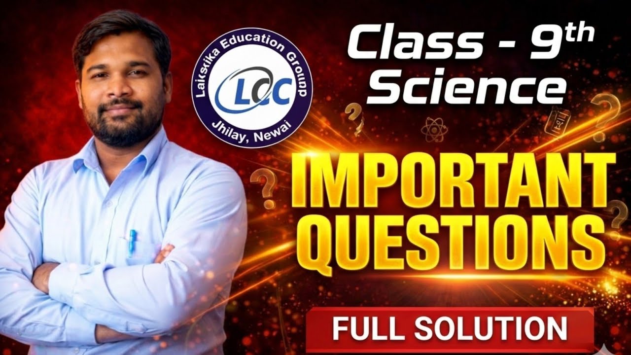 class 9th science important questions by n k sir