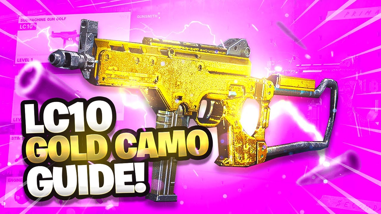 The COMPLETE “LC10” GOLD CAMO GUIDE in Cold War! (Easy completion guide)