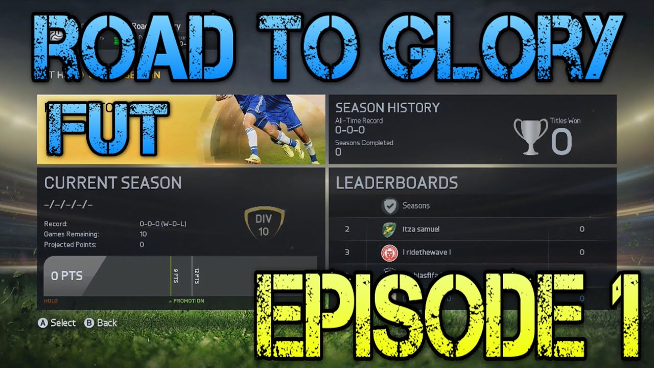FIFA 15 FUT  Road To Glory - Episode 1 FIRST LOAN!!!