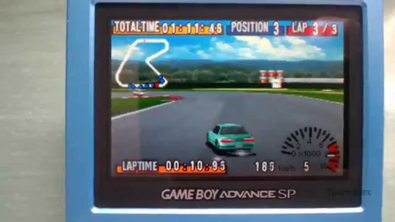 Gran Turismo Advane on GBA SP